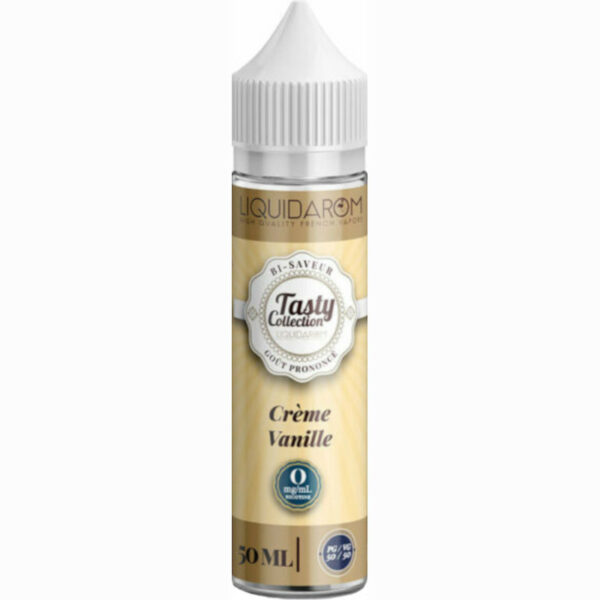 Crème Vanille Tasty Collection Liquid’arom 50 ml