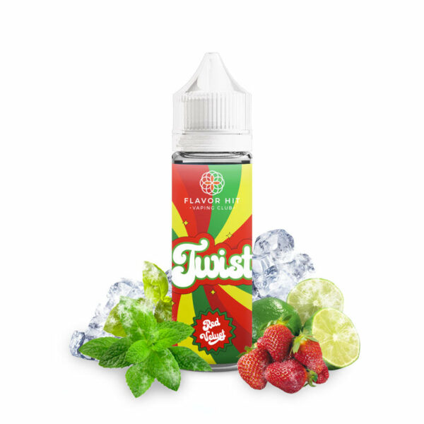 Red Velvet | Twist | Fraise Menthe Basilic Frais | 50 ml