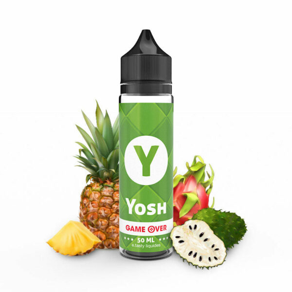 Yosh | Game Over | Ananas Fruit du Dragon Corossol Frais | 50 ml