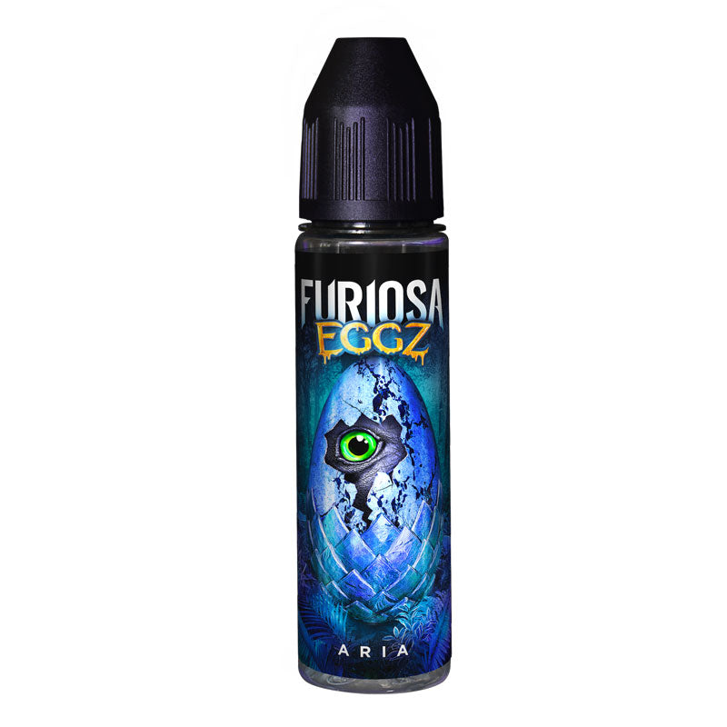 Aria | Furiosa Eggz | Baies Bleues Raisin Menthol Noir | 50 ml