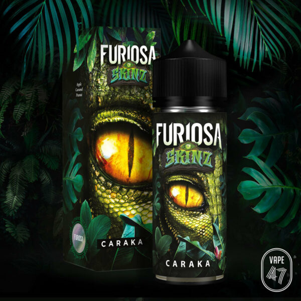 Caraka | Furiosa Skinz | Pomme Caramel Cacahuète | 80 ml