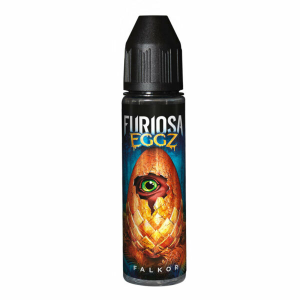 Falkor | Furiosa Eggz | Pêches jaunes Fraises Lactées | 50 ml