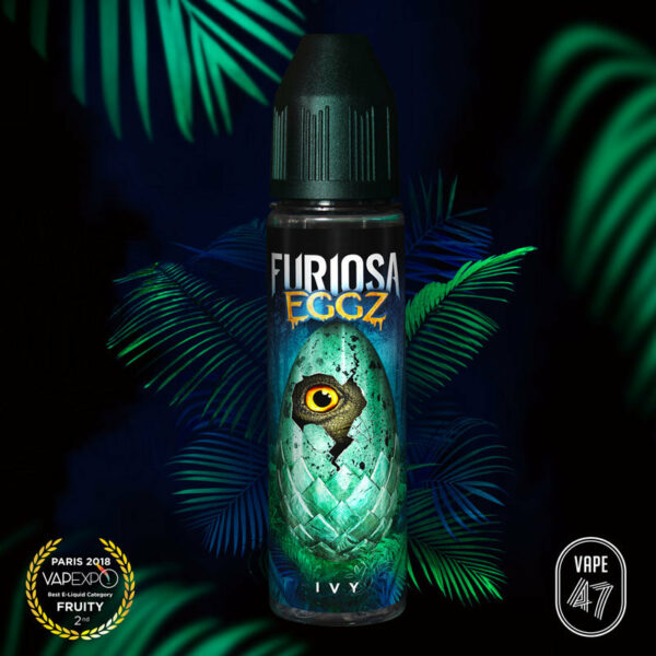 Ivy | Furiosa Eggz | Rhubarbe Cactus Glace Pomme |50 ml