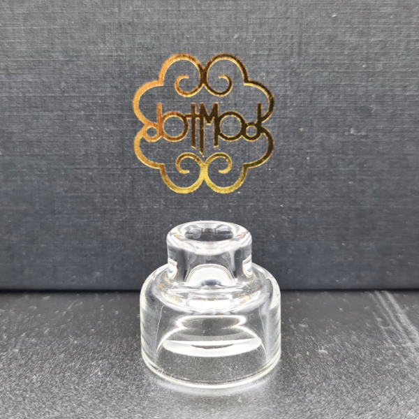 Competition Cap DotRDA Single Coil Trinity Glass