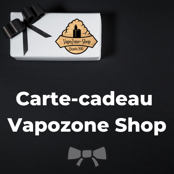 Carte cadeau cigarette électronique