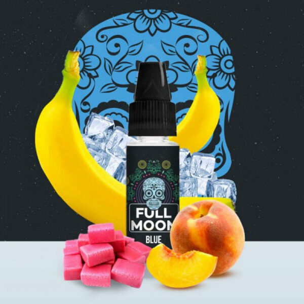 Concentré Blue | Full Moon | Peche Banane Bubble-Gum | 10 ml