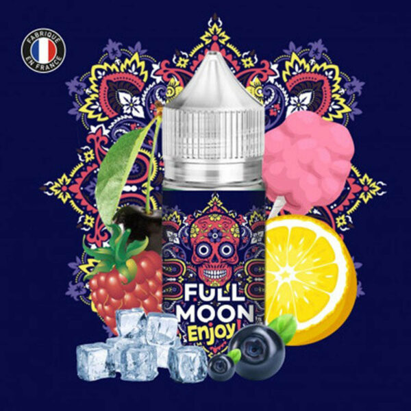 Concentré Enjoy | Full Moon | Barbe à Papa Citron Cassis Fraise Cerise | 30 ml