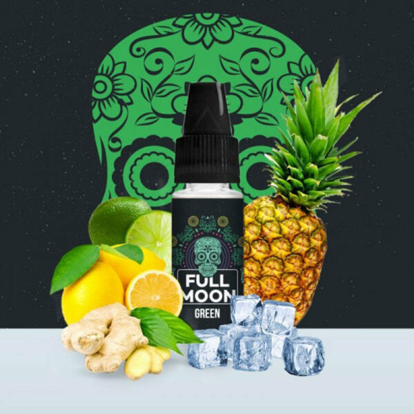 Concentré Green | Full Moon | Citon Citron Vert Ananas Gingembre | 10 ml