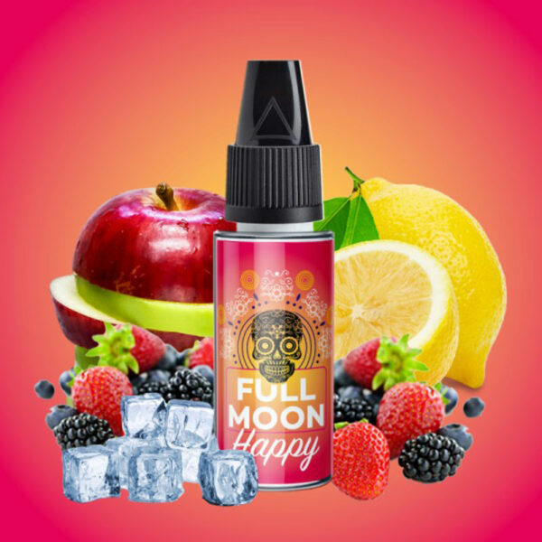 Concentré Happy | Full Moon | Pomme Fruit Rouge Citron | 10 ml