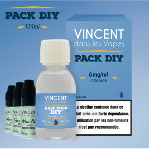 Pack DIY | VDLV| 50/50 | 125 ml