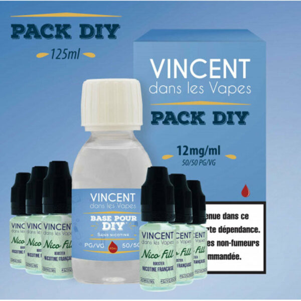Pack DIY | VDLV| 50/50 | 125 ml