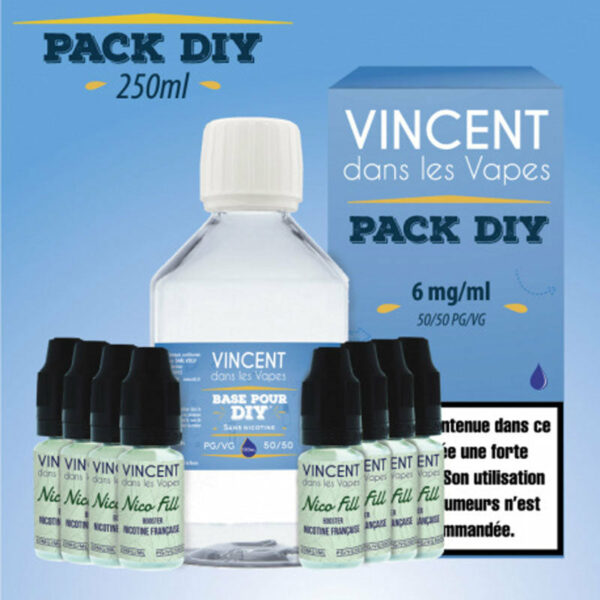 Pack DIY | VDLV| 50/50 | 250 ml