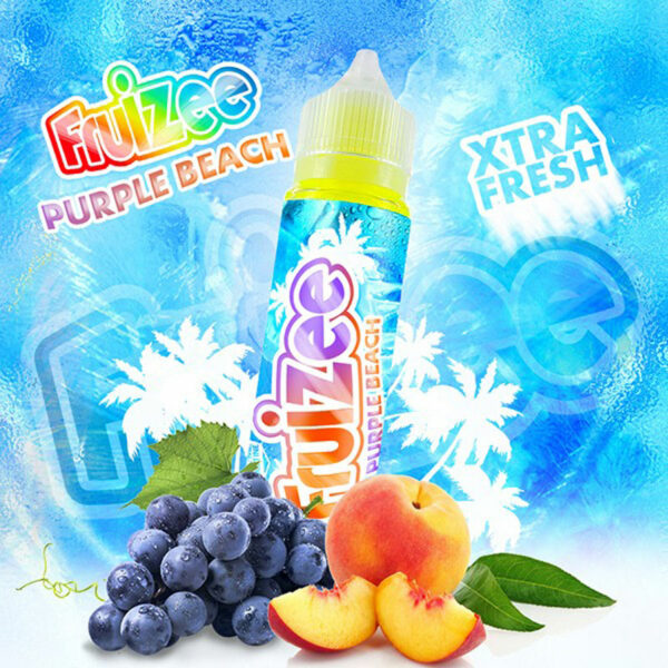 Purple Beach | Fruizee | Pêche Raisin Frais | 50 ml