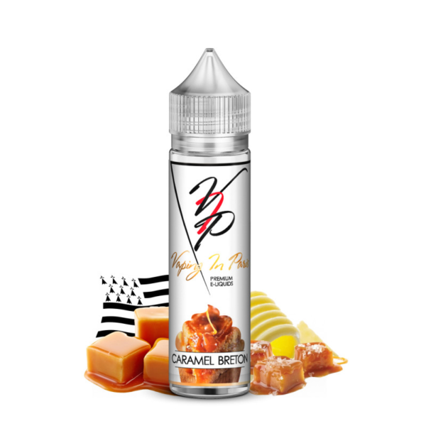 Caramel Breton Vaping in Paris 50 ml Vapozone