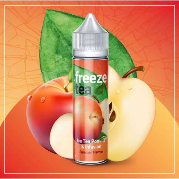 Ice Tea Pomme & Infusion 50 ml Freeze Tea Made In Vape Vapozone