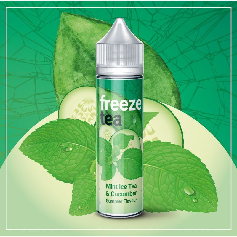 Mint Ice Tea & Cucumber | Freeze Tea | 50 ml
