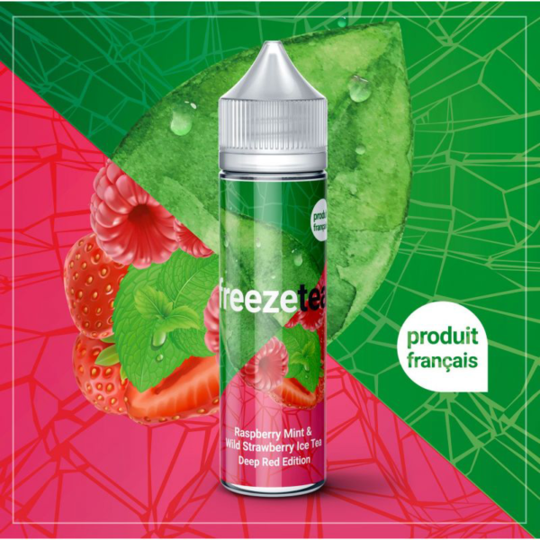 Raspberry Mint & Wild Strawberry Ice Tea Freeze Tea Vapozone 50 ml