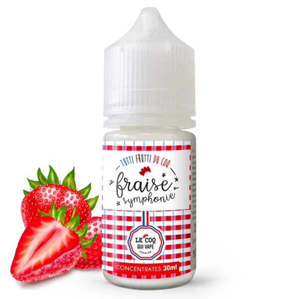 Concentré Fraise Symphonie | Le Coq Qui Vape | Fraise | 30 ml