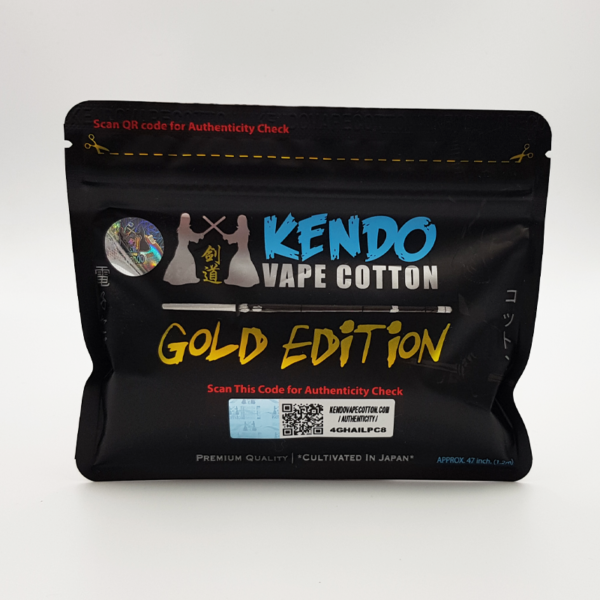 Kendo Vape Cotton Gold Edition