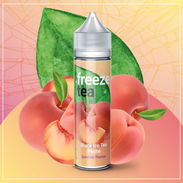 Black Ice Tea pêche | Freeze Tea | 50 ml