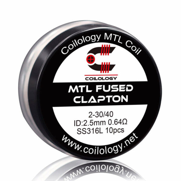 Pack de 10 MTL Fused Clapton SS316L | Coilology