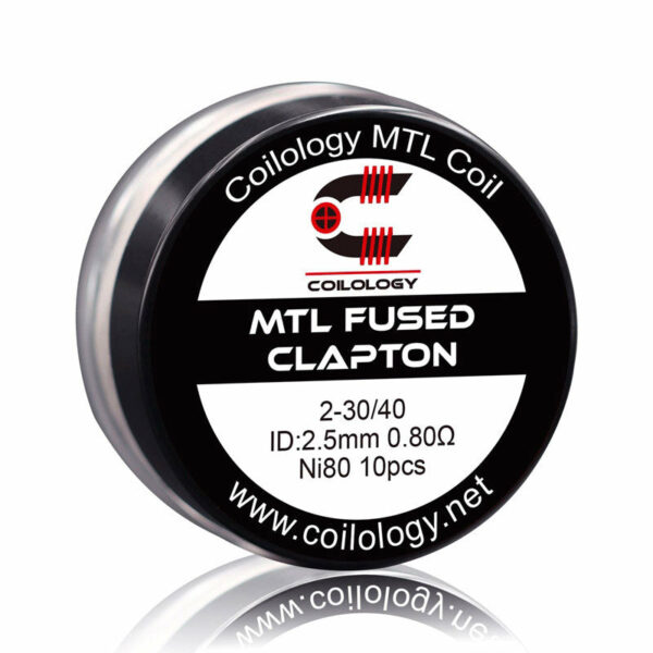 Pack de 10 MTL Fused Clapton NI80 | Coilology