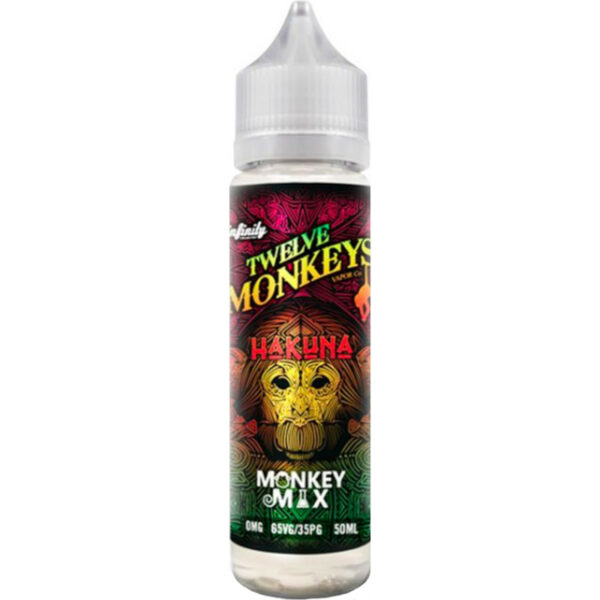 Hakuna | Pomme rouge - Pomme verte - Canneberge | Twelve Monkeys | 50 ml