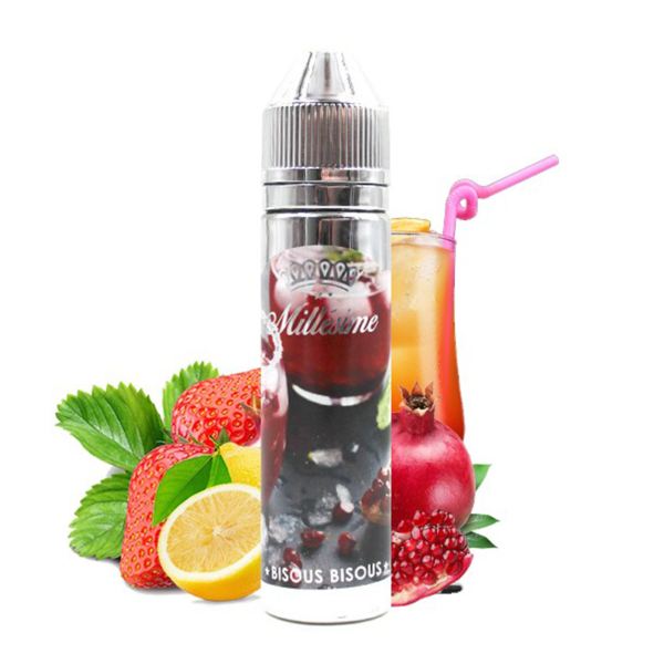 Bisous Bisous | Fraise - Grenade - Citron | Millésime | 50ML