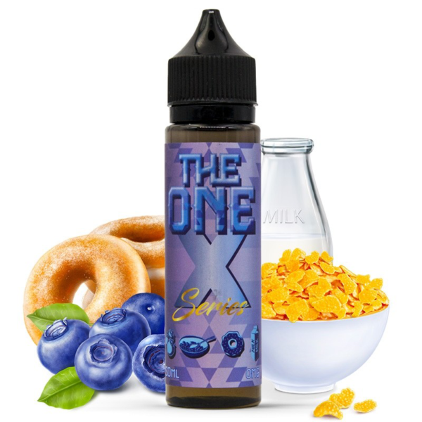 The One Blueberry | beignet - céréale - lait - myrtille | Beard Vape | 50 ml
