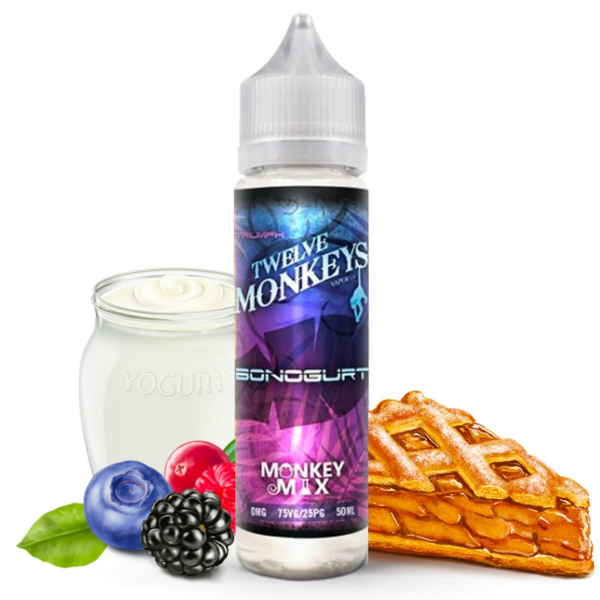 Bonogurt Yaourt - Baies rouges - Tarte Twelve Monkeys 50 ml