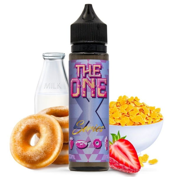 The One Strawberry | Beignet - Céréales - lait - fraise | Beard Vape | 50 ml