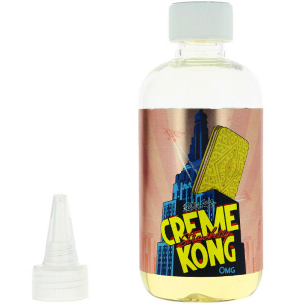 Creme Kong Strawberry | Biscuit - Custard - Fraise | Joe's Juice | 200ml