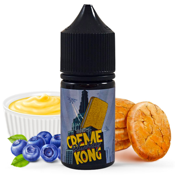 Concentré Creme Kong Blueberry | Biscuit - Custard - Myrtilles | Joe's Juice | 30ml