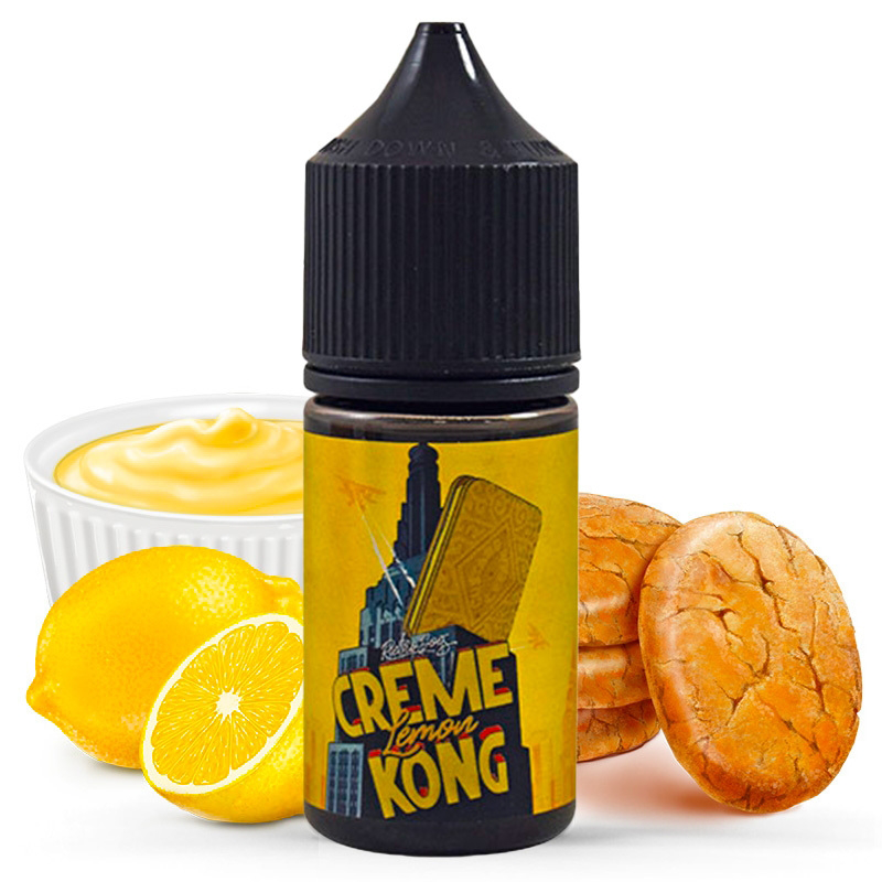 Concentré Creme Kong Lemon | Biscuit - Custard - Citron | Joe's Juice | 30ml