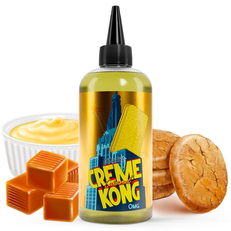 Creme Kong Caramel | Biscuit - Custard - Caramel | Joe's Juice | 200ml