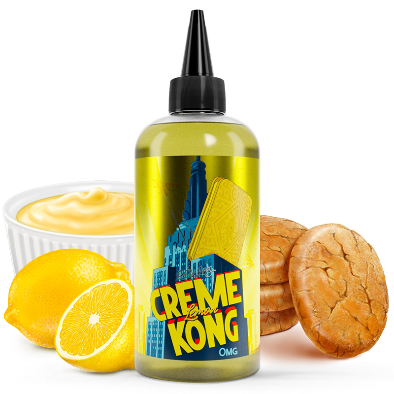 Creme Kong Lemon | Biscuit - Custard - Citron | Joe's Juice | 200ml