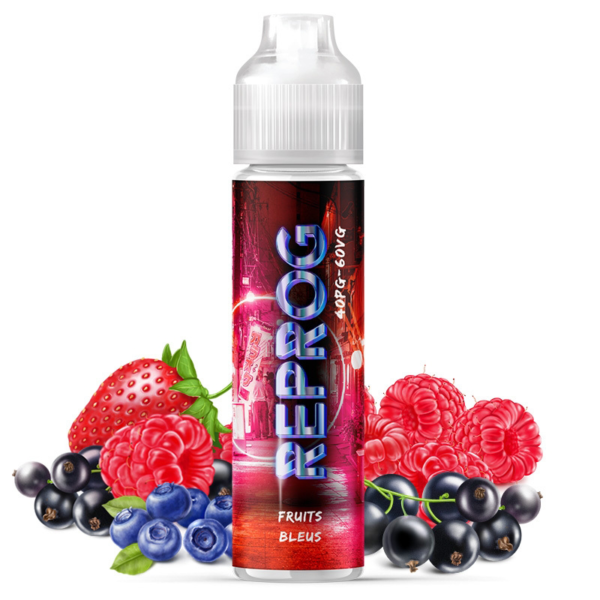 Reprog | Framboise - Cassis - Raisin - Fruits des bois | Cyber Steam | 50 ml