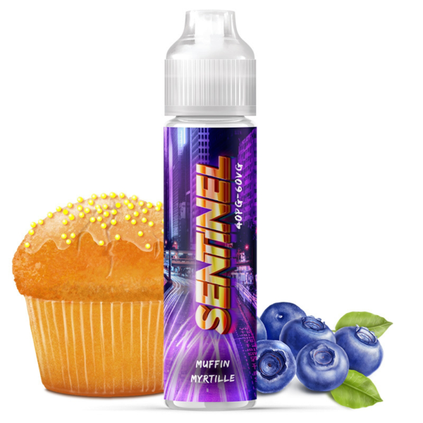 Sentinel | Muffin - Myrtilles | Cyber Steam | 50 ml