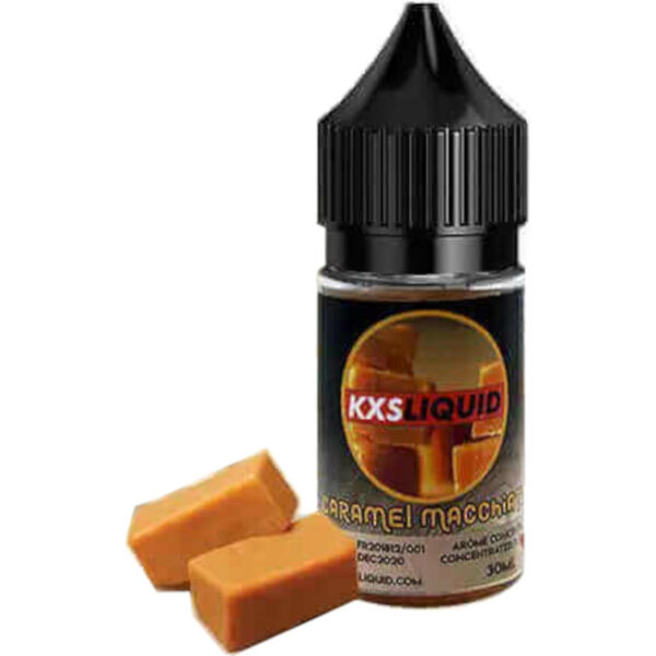 Concentré Caramel Machiato | KXS Liquid | Café macchiato - Bonbon caramel | 30 ml