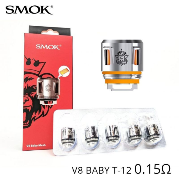 Résistances SMOK TFV8 Baby