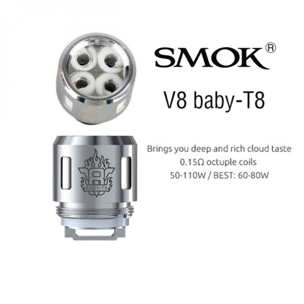 Résistances SMOK TFV8 Baby