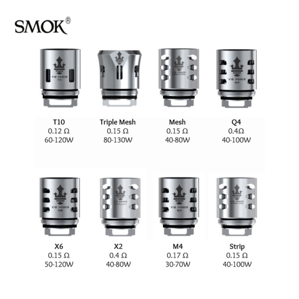 Résistances SMOK TFV12 P