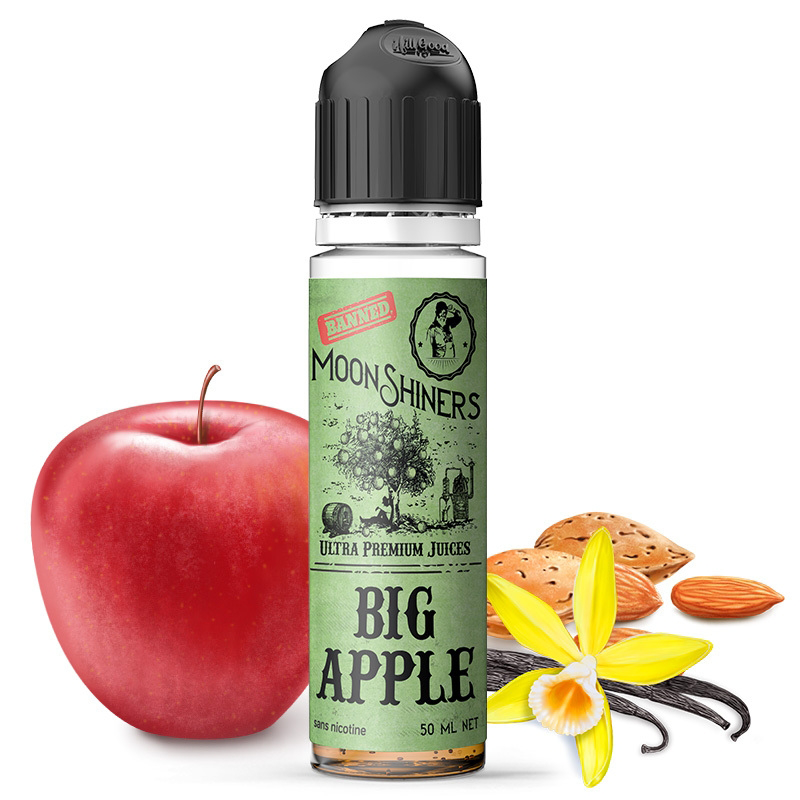 Big Apple | Pomme - Vanille - Amande | Moon Shiners | 50 ml