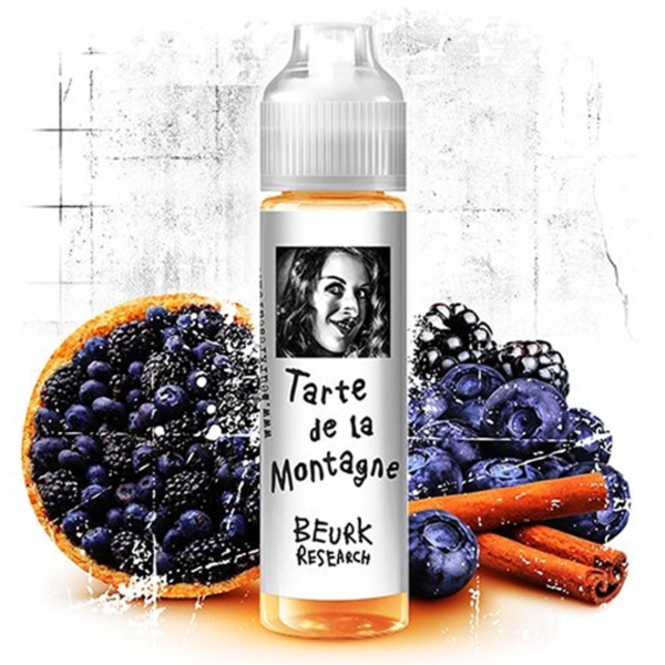 Tarte de la Montagne | Mûres - myrtilles - cannelle - pâte sablée | Beurk Research | 40ml