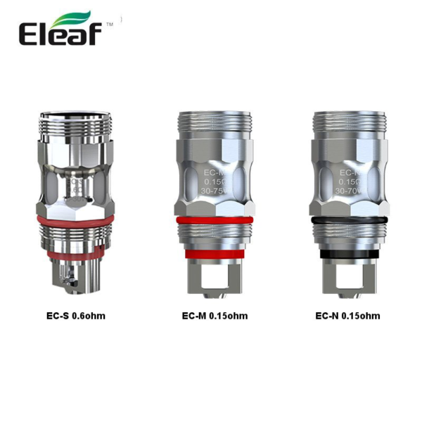 Résistances EC-Head ELEAF EC-S EC-M EC-N 0.15 ohm 0.6 ohm