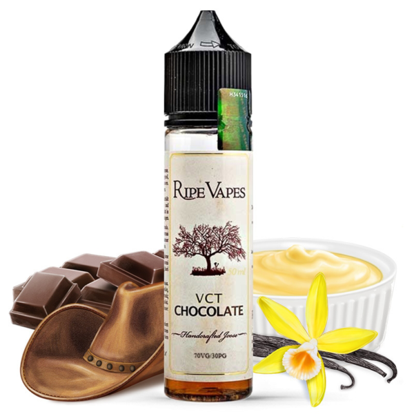 VCT Chocolate | Ripe Vapes | Vanille - Custard - Chocolat - Classic | 50 ml