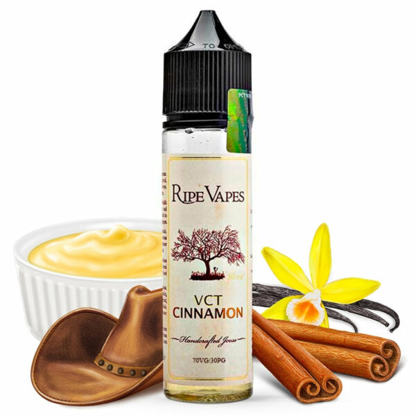 VCT Cinnamon | Ripe Vapes | Vanille - Custard - Cannelle - Classic | 50 ml