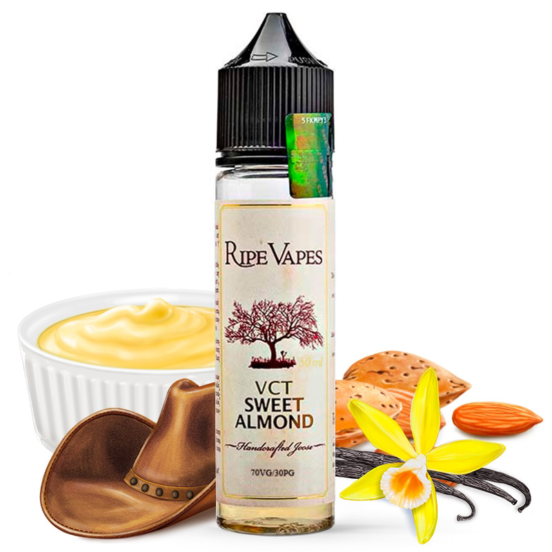 VCT Sweet Almond | Ripe Vapes | Vanille - Custard - Amande - Classic | 50 ml