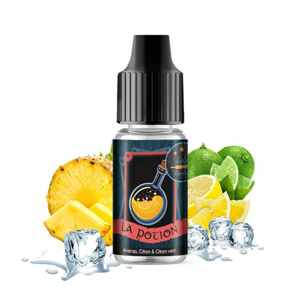 Concentré La Potion | Loloramix | Ananas - Citron jaune - Citron vert - Frais | 10ml