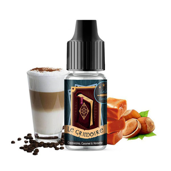 Concentré Le Grimoire | Loloramix | Cappuccino - Caramel fondant - Noisettes | 30ml